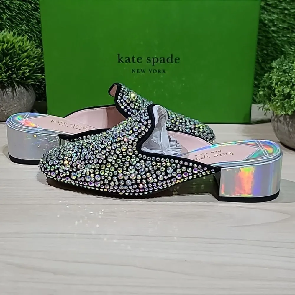 Kate Spade New York Life Of The Party Pavé Mules US 8 B New